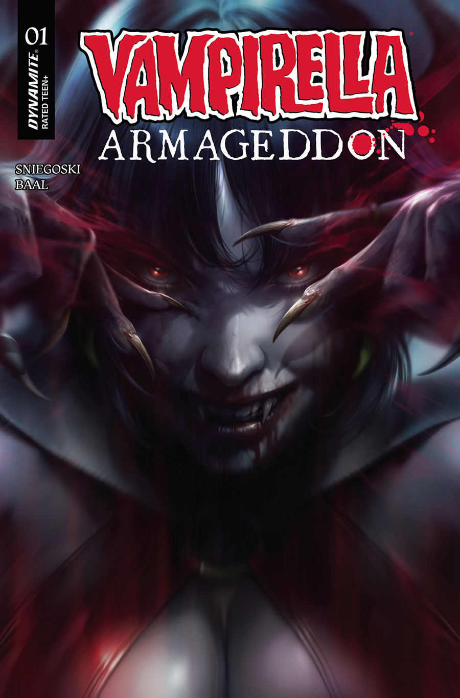 Vampirella Armageddon #1 Cover F Variant Francesco Mattina Foil Cover