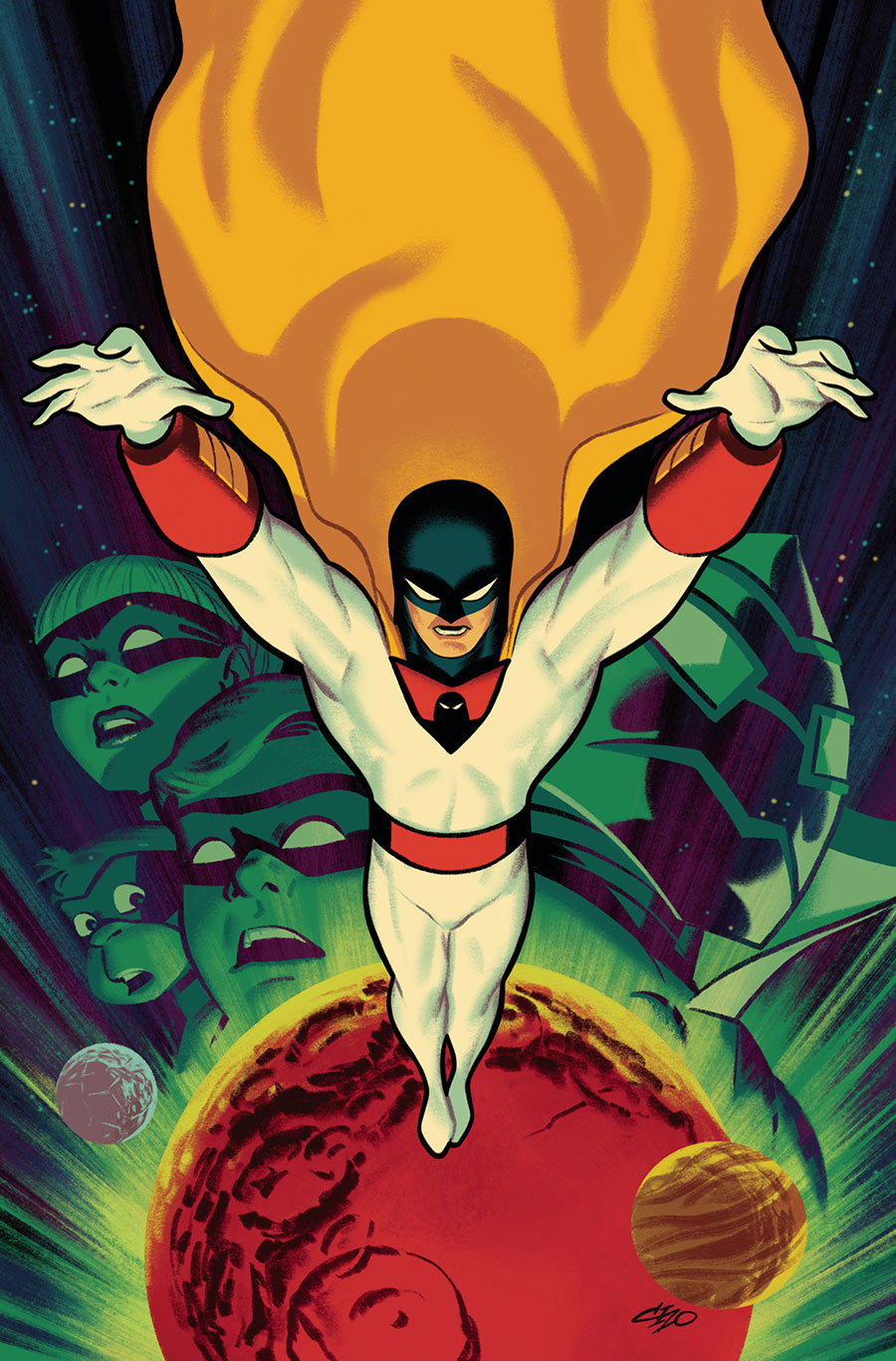 Space Ghost Vol 5 #1 Cover I Variant Michael Cho Foil Virgin Cover