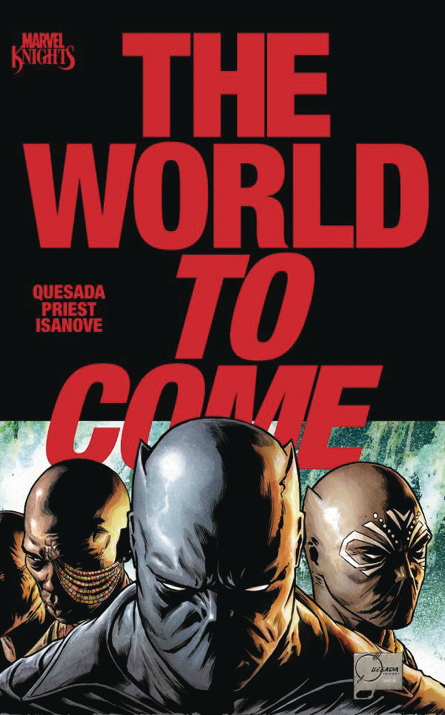 Marvel Knights The World To Come #1 Cover J DF Signed By Greg Capullo