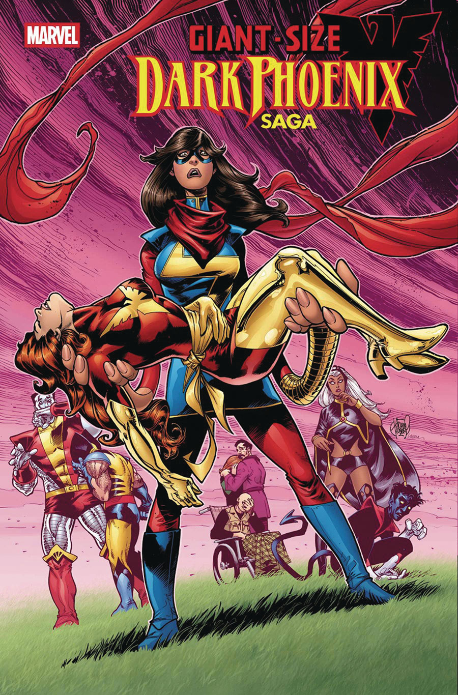 Giant-Size Dark Phoenix Saga #1 (One Shot) Cover G DF Signed By Collin Kelly & Jackson Lanzing