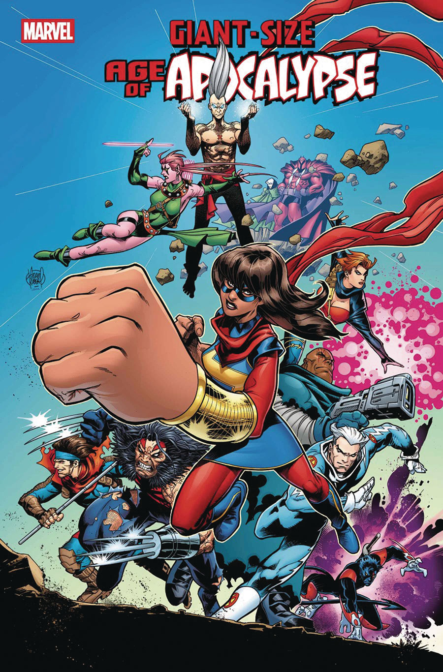 Giant-Size Age Of Apocalypse #1 (One Shot) Cover I DF Signed By Collin Kelly & Jackson Lanzing