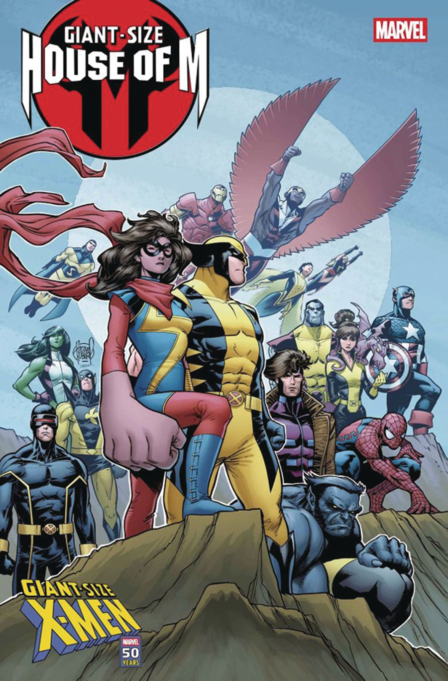 Giant-Size House Of M #1 (One Shot) Cover G DF Signed By Collin Kelly & Jackson Lanzing