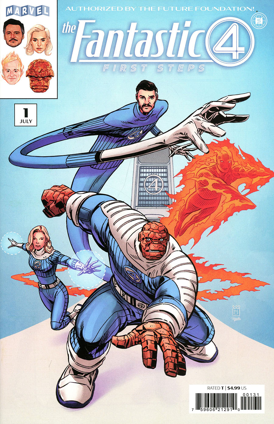 Fantastic Four First Steps #1 (One Shot) Cover C Variant Mark Buckingham Cover