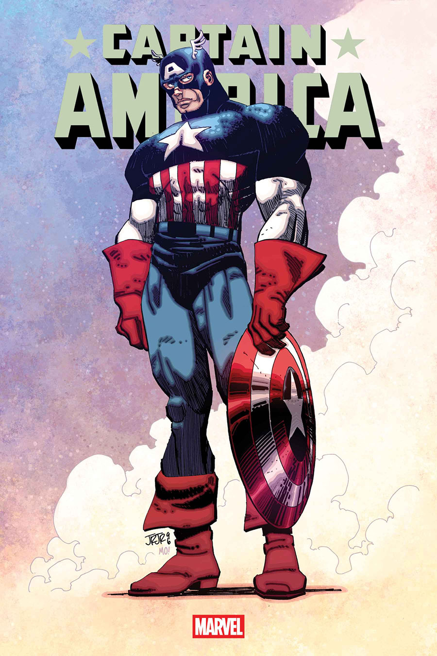 Captain America Vol 11 #1 Cover L Incentive John Romita Jr Hidden Gem Variant Cover