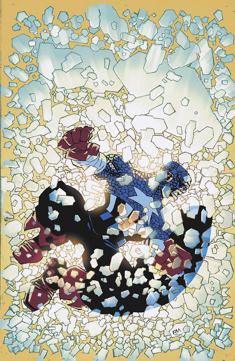 Captain America Vol 11 #1 Cover M Incentive Frank Miller Virgin Cover