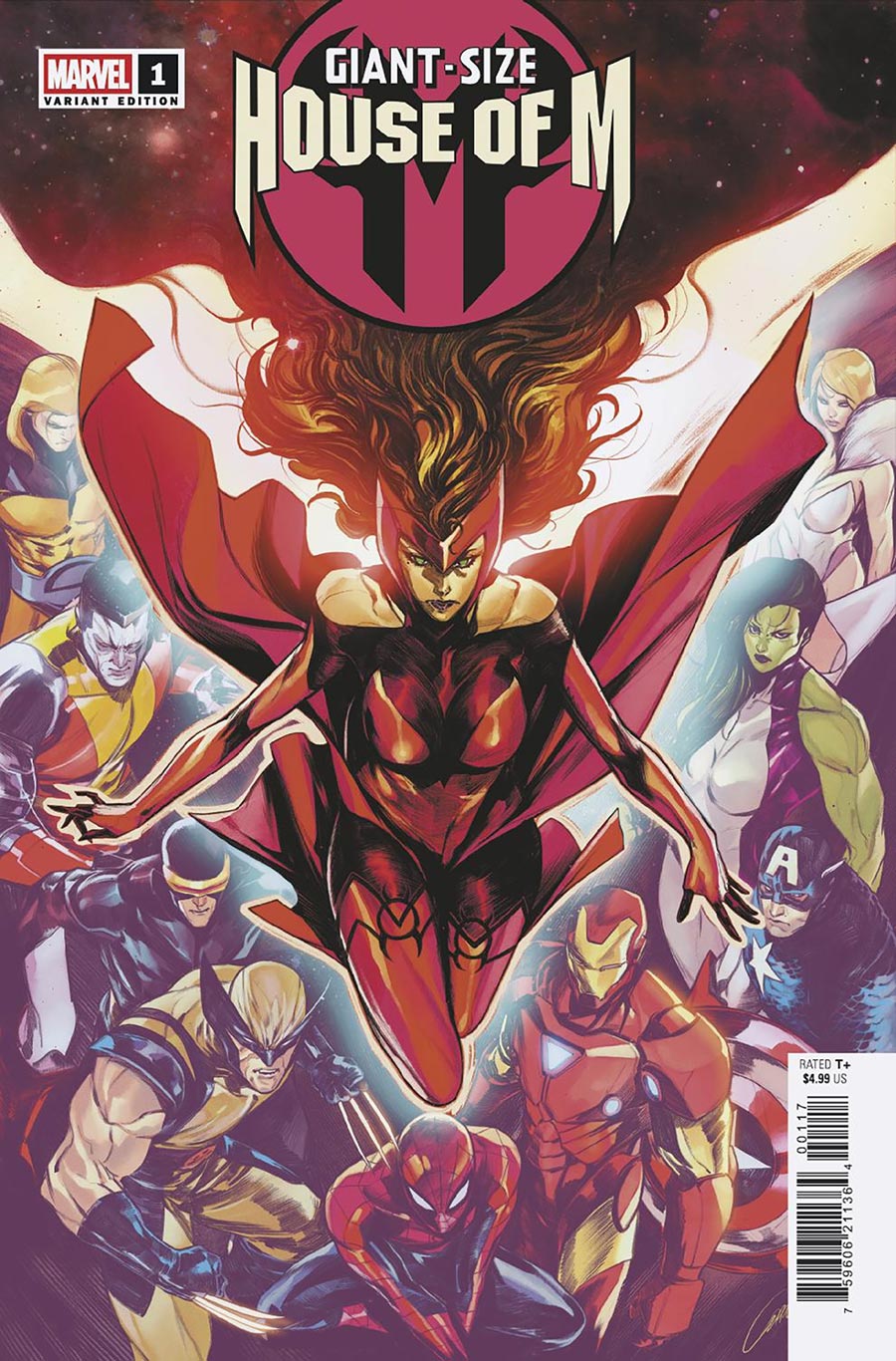 Giant-Size House Of M #1 (One Shot) Cover E Incentive Alessandro Cappuccio Variant Cover (Giant-Size X-Men 50th Anniversary Part 4)