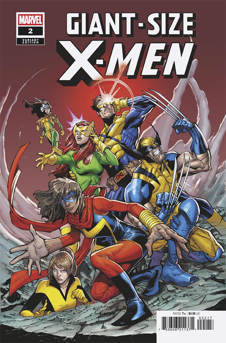 Giant-Size X-Men (2025) #2 Cover E Incentive Netho Diaz Variant Cover (Giant-Size X-Men 50th Anniversary Part 5)