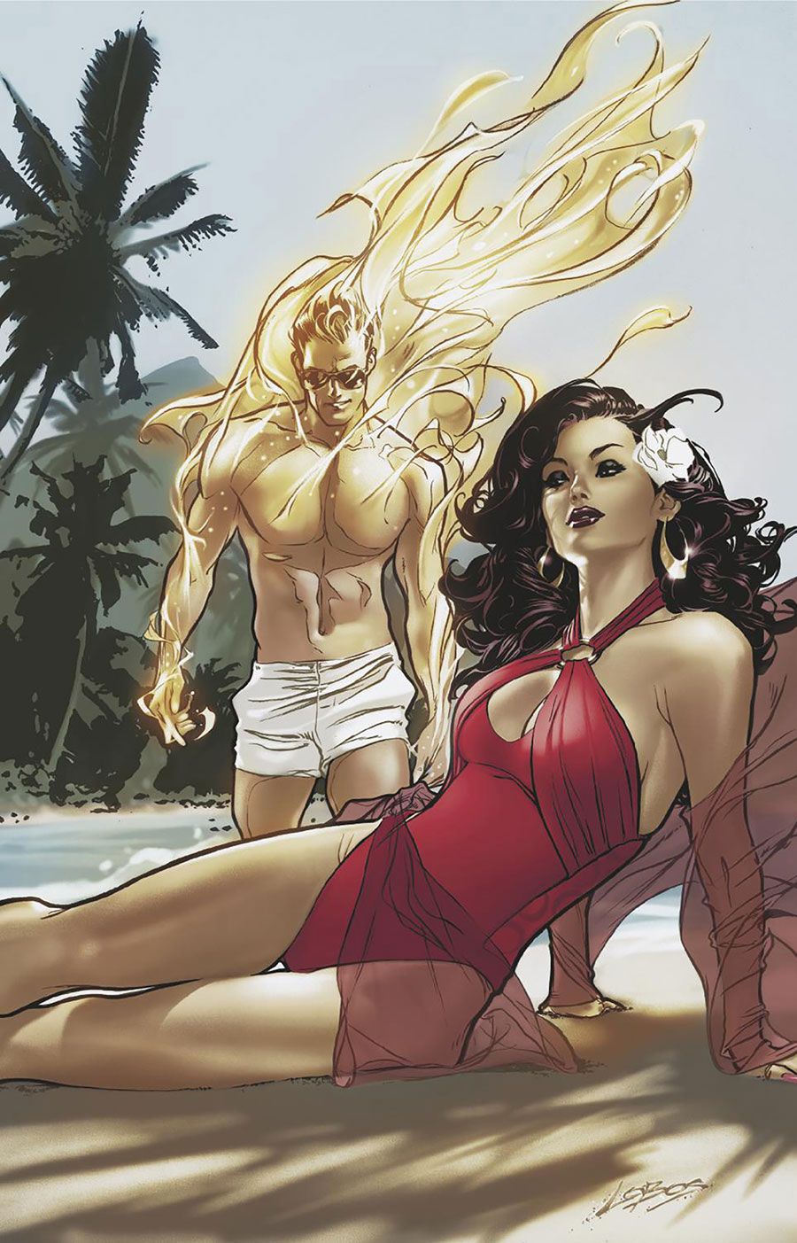Marvel Swimsuit Special Friends Foes & Rivals #1 (One Shot) Cover I Incentive Pablo Villalobos Virgin Cover