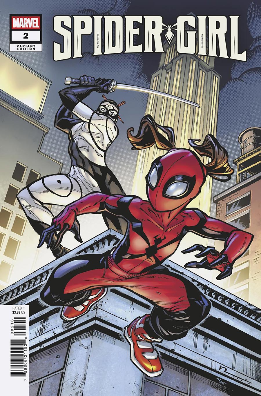 Spider-Girl Vol 3 #2 Cover D Incentive Chad Hardin Variant Cover