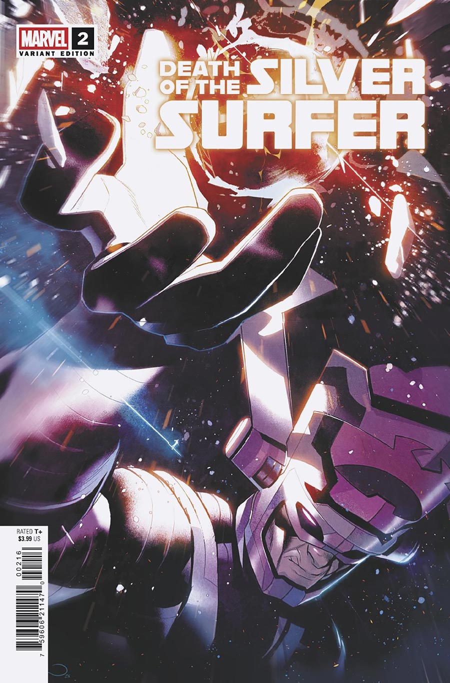 Death Of The Silver Surfer #2 Cover E Incentive Simone Di Meo Variant Cover