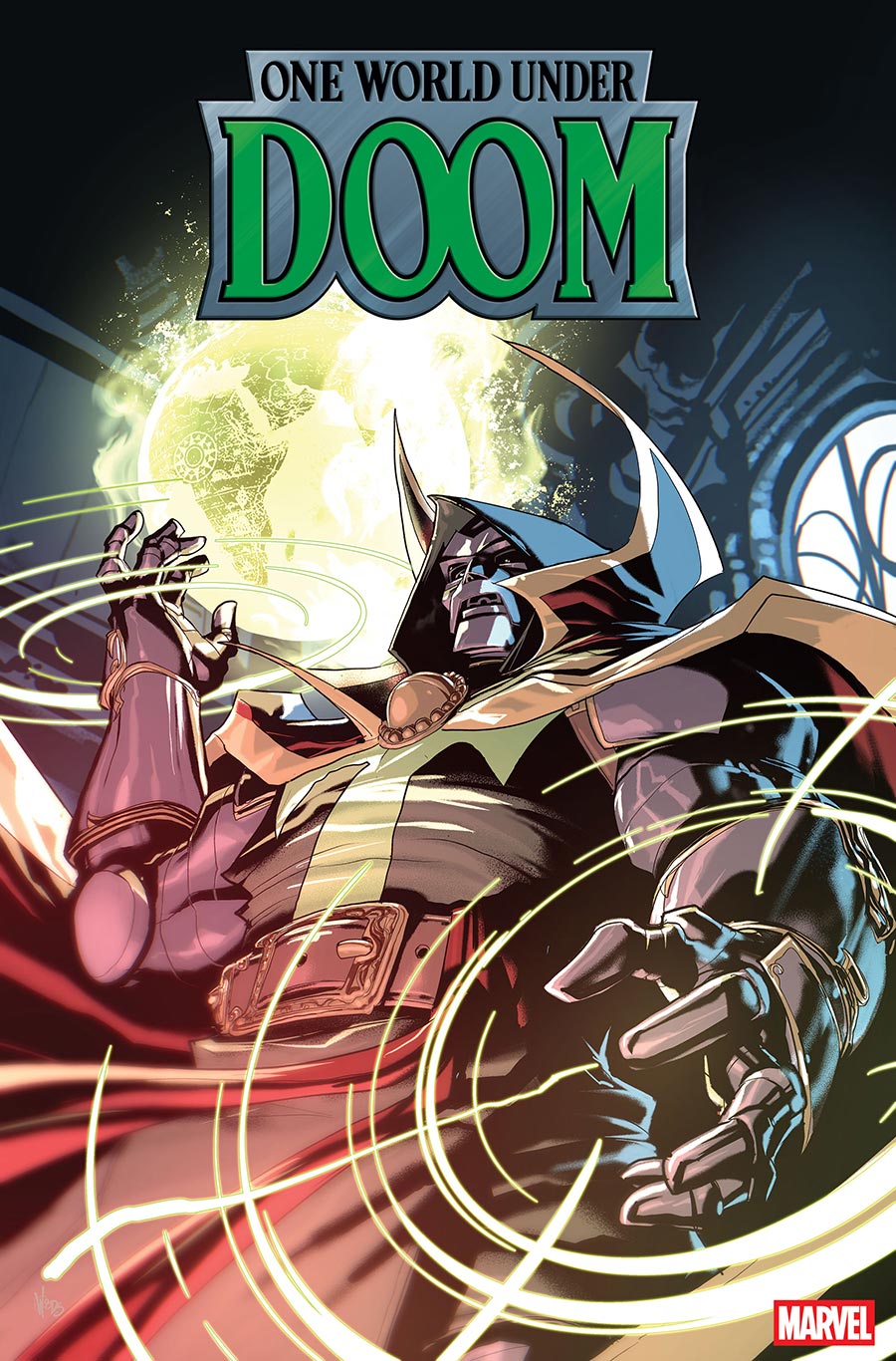 One World Under Doom #6 Cover H Incentive Pete Woods Variant Cover