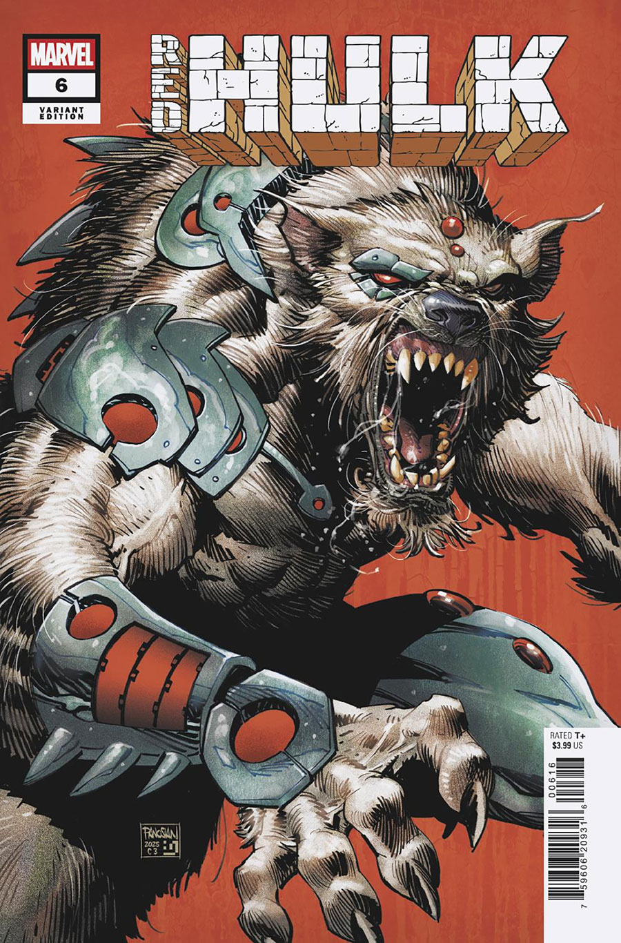 Red Hulk #6 Cover C Incentive Dan Panosian Variant Cover (One World Under Doom Tie-In)