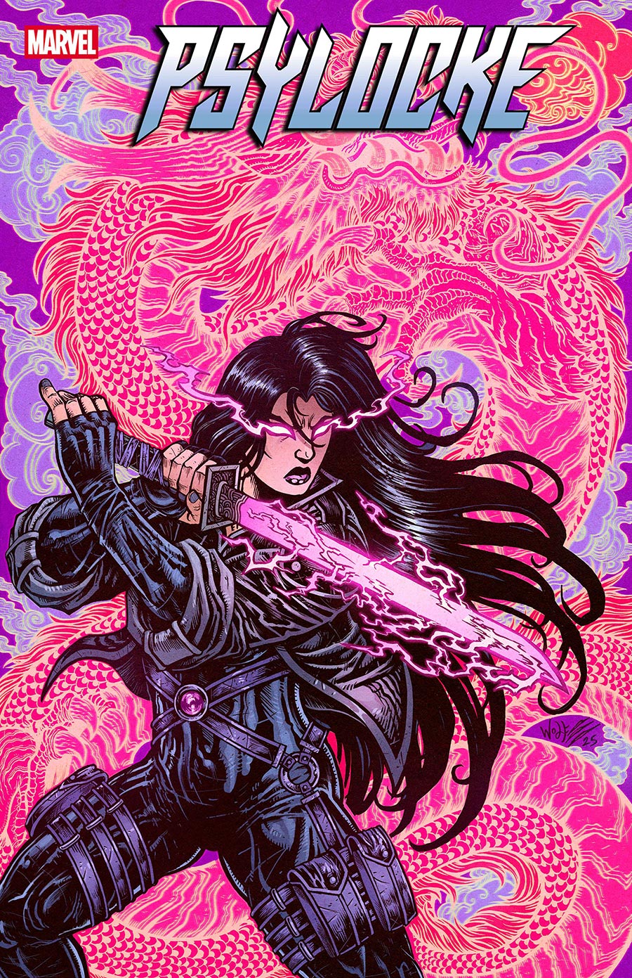 Psylocke Vol 2 #9 Cover C Incentive Maria Wolf Variant Cover