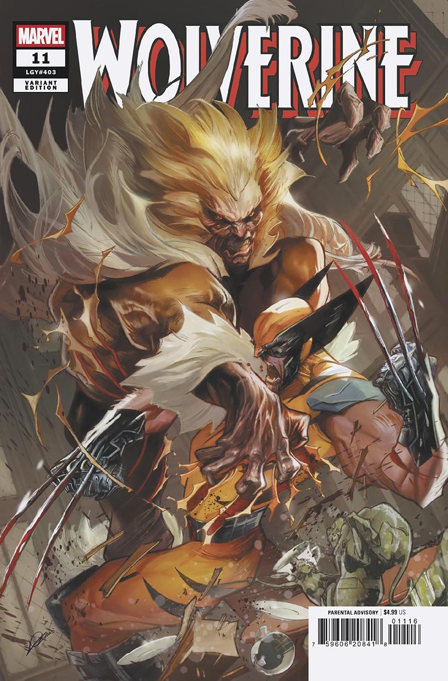 Wolverine Vol 8 #11 Cover C Incentive Alexander Lozano Variant Cover