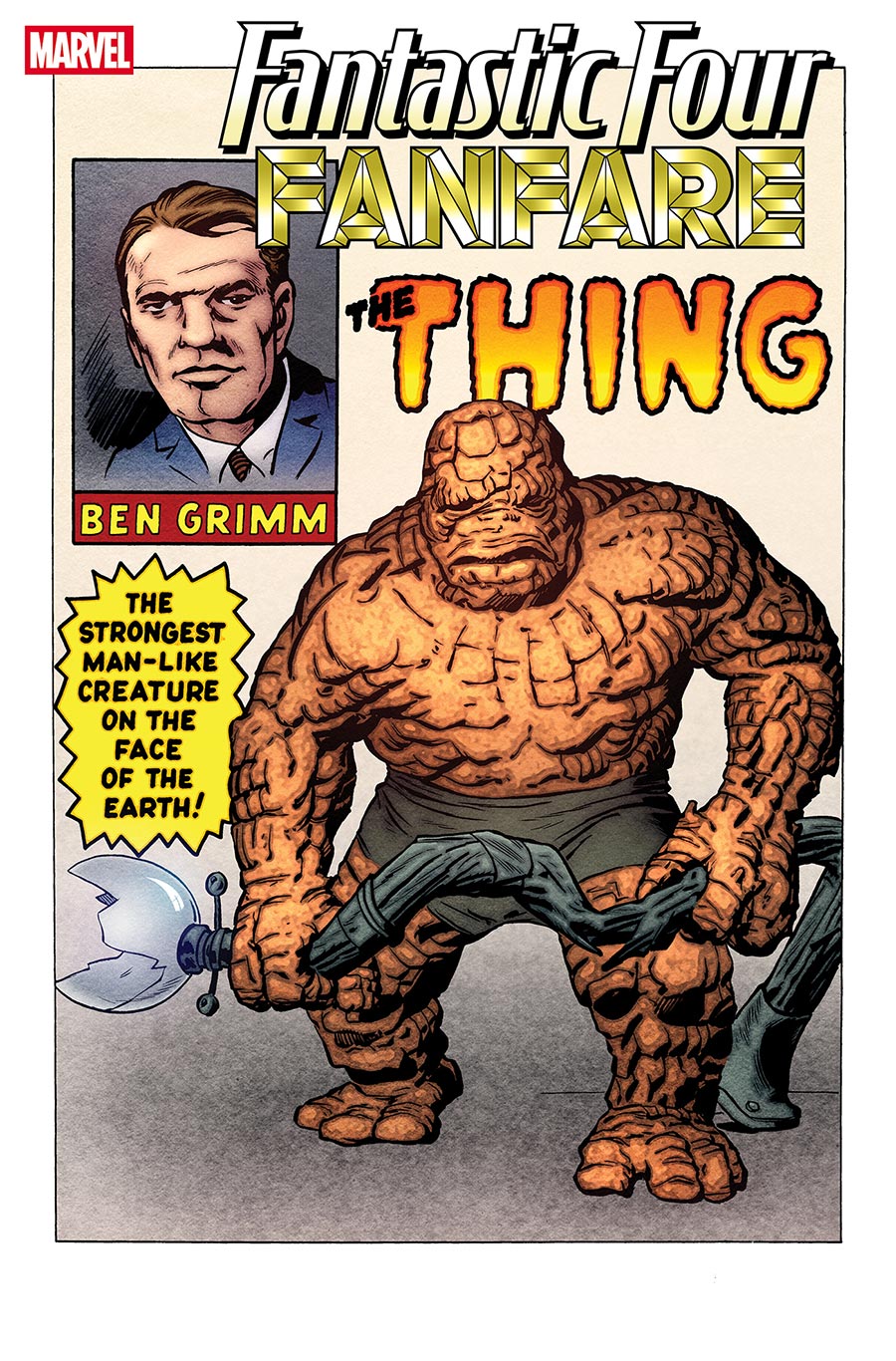 Fantastic Four Fanfare #3 Cover C Incentive Jack Kirby Hidden Gem Variant Cover