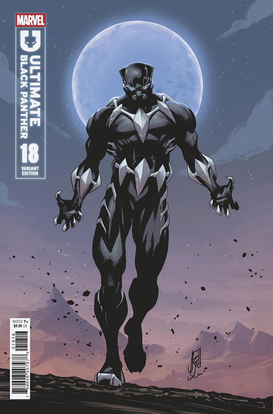 Ultimate Black Panther #18 Cover D Incentive Stefano Caselli Variant Cover