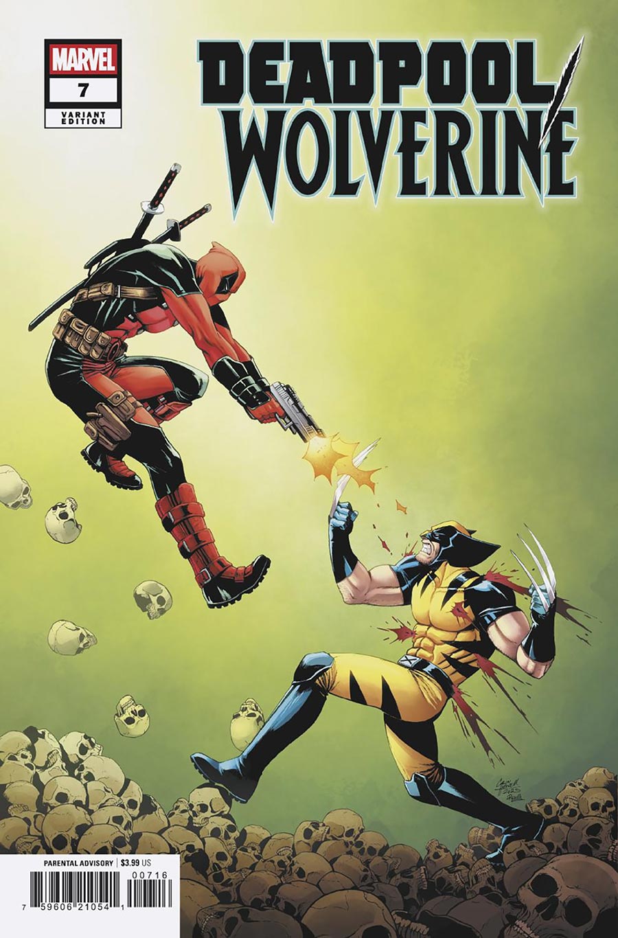 Deadpool Wolverine #7 Cover C Incentive Corin Howell Variant Cover