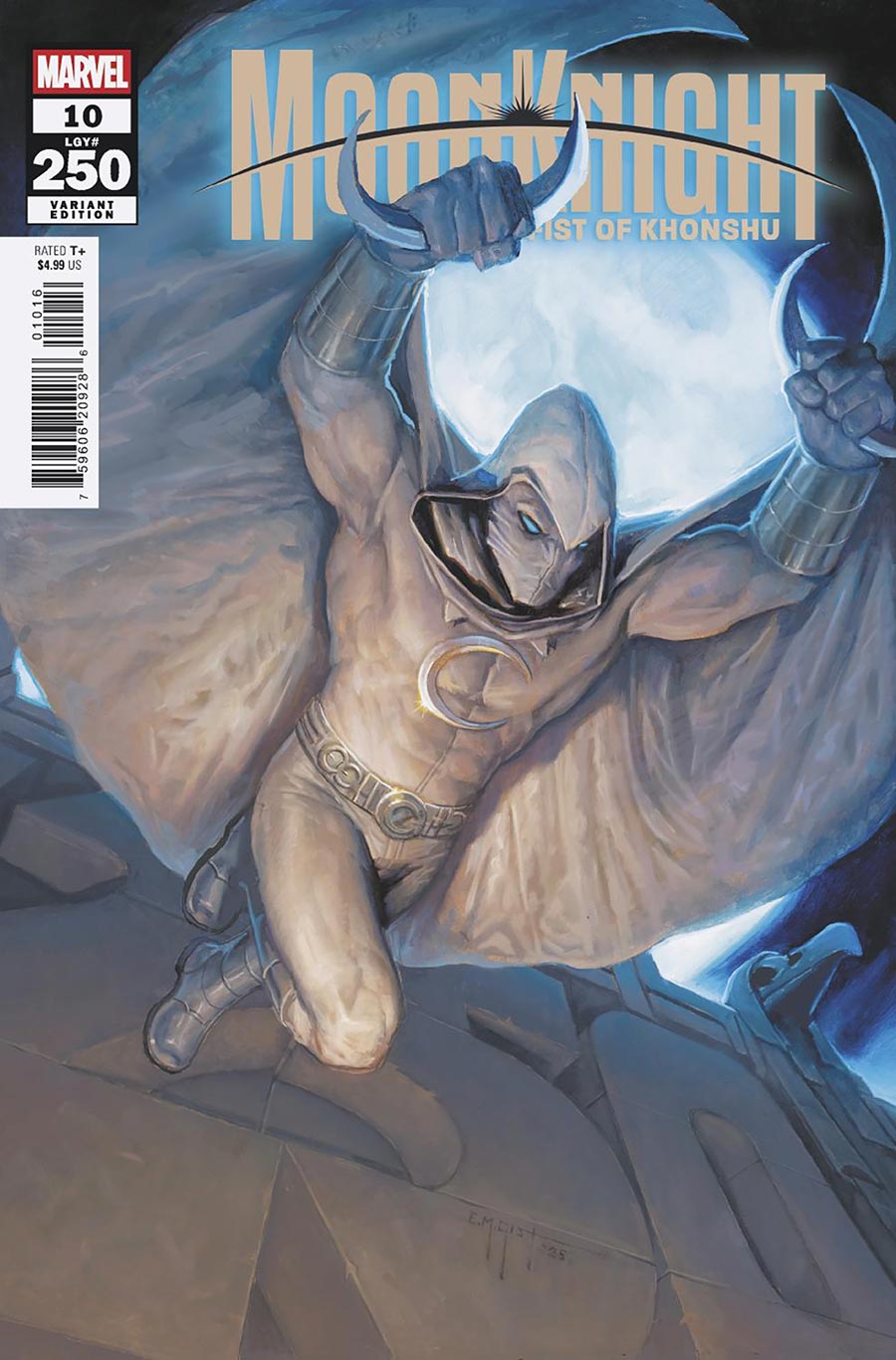 Moon Knight Fist Of Khonshu #10 Cover D Incentive EM Gist Variant Cover (#250)