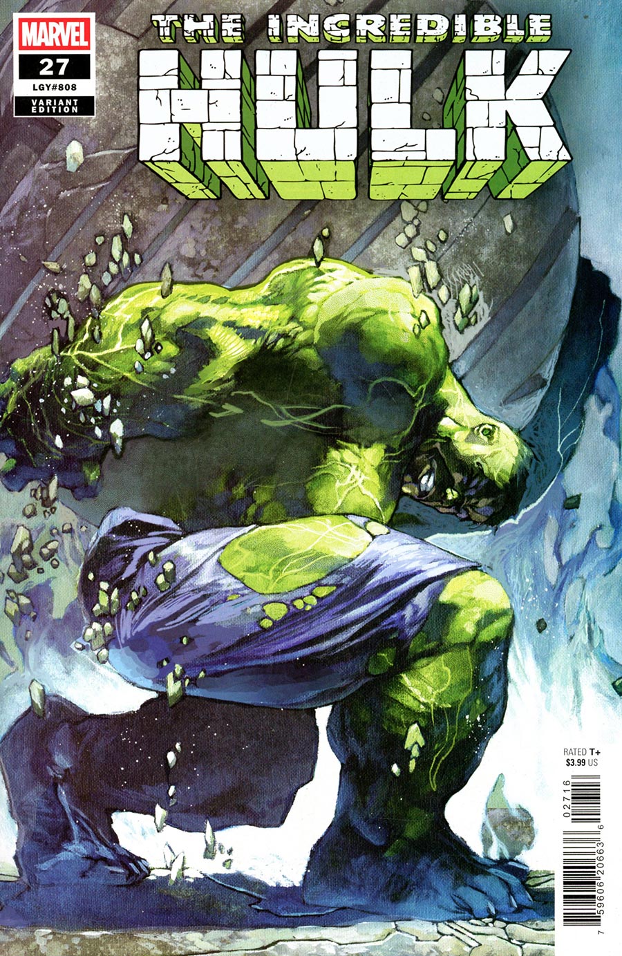 Incredible Hulk Vol 5 #27 Cover D Incentive Simone Bianchi Variant Cover