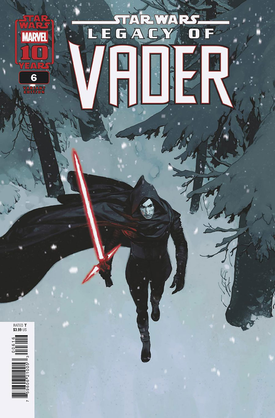 Star Wars Legacy Of Vader #6 Cover D Incentive Josemaria Casanovas Variant Cover