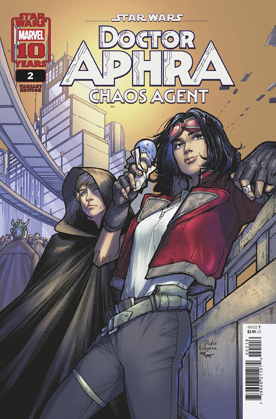 Star Wars Doctor Aphra Chaos Agent #2 Cover D Incentive Rickie Yagawa Variant Cover