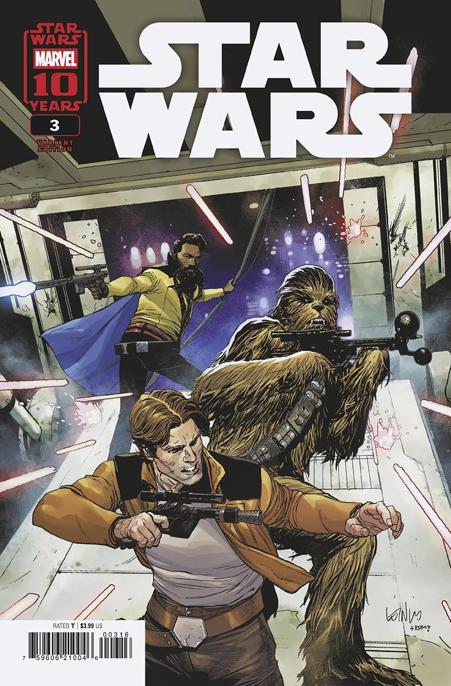 Star Wars Vol 6 #3 Cover E Incentive Leinil Francis Yu Variant Cover