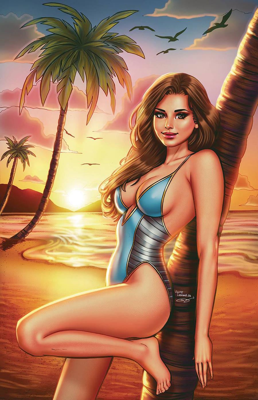 Grimm Fairy Tales Presents Swimsuit Special 2025 #1 (One Shot) Cover D Incentive Jyn Leonard Variant Cover