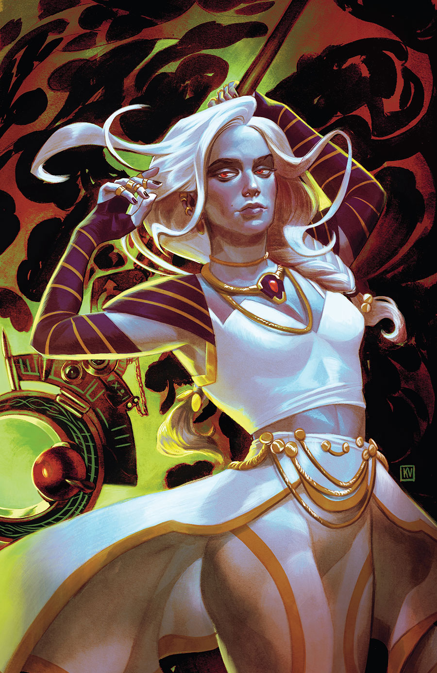 Power Rangers Prime #8 Cover E Incentive Keyla Valerio Virgin Variant Cover