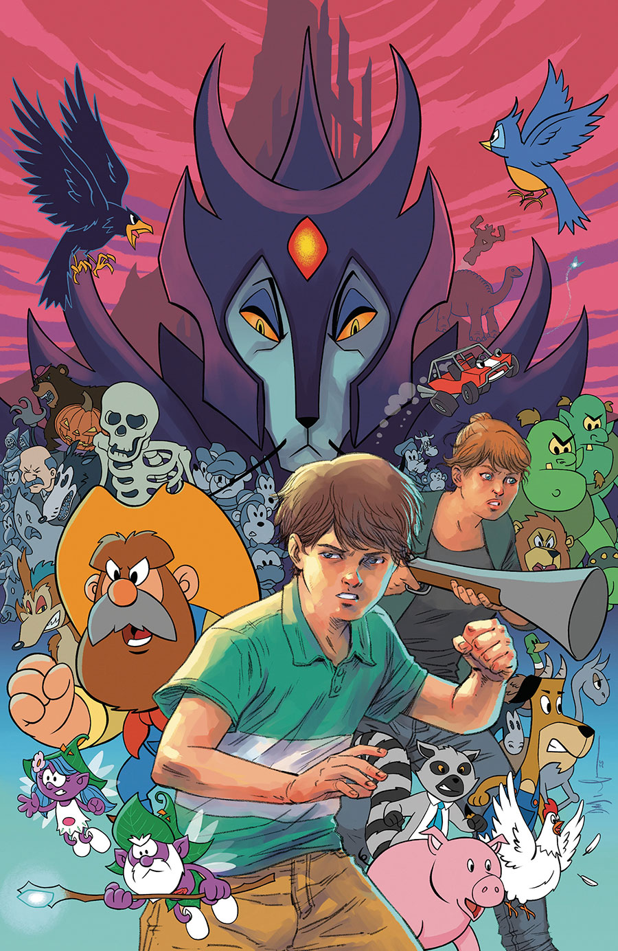 Uncanny Valley #10 Cover C Incentive Dave Wachter Virgin Cover