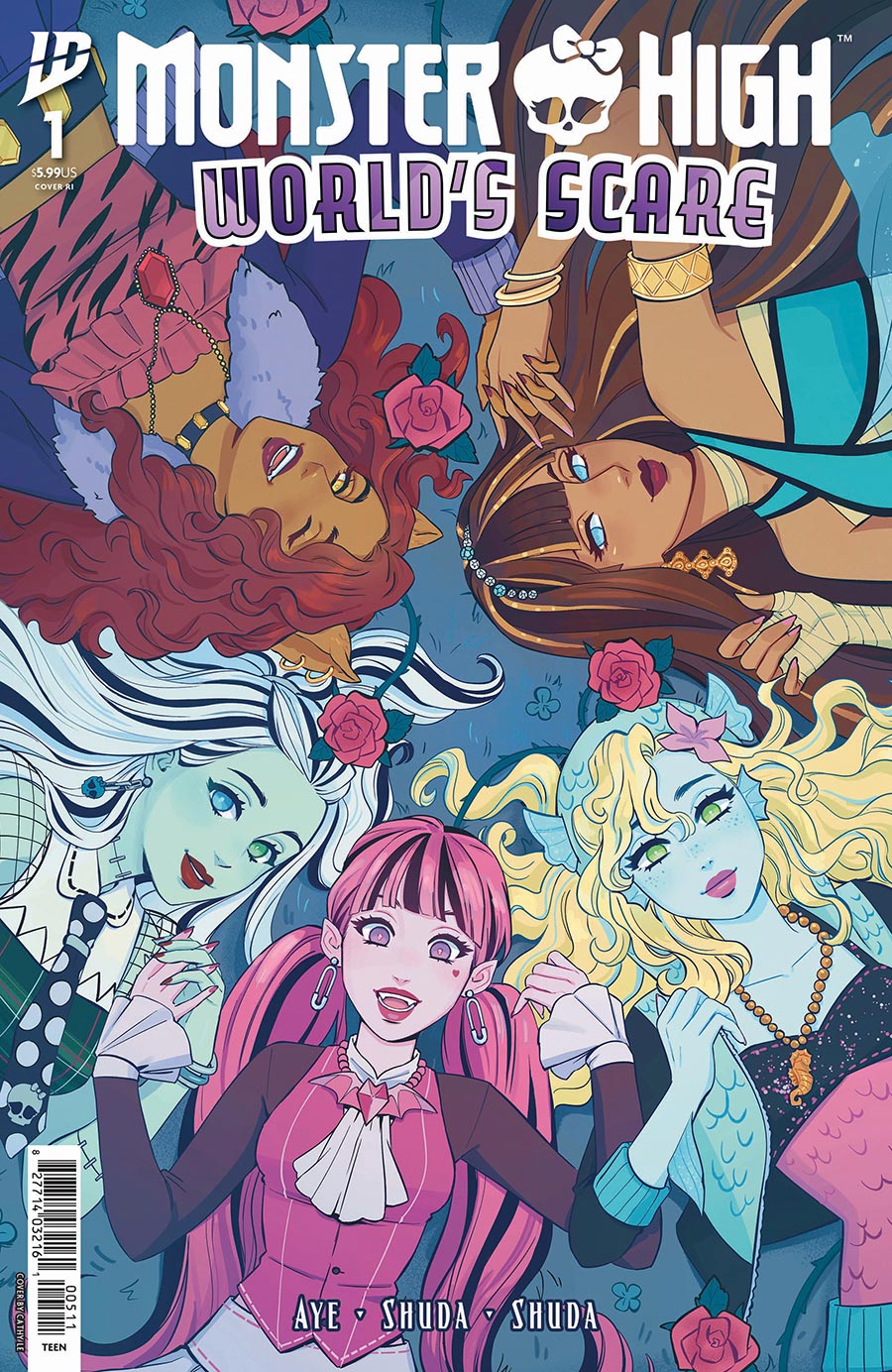 Monster High Worlds Scare #1 Cover C Incentive Cathy Le Variant Cover