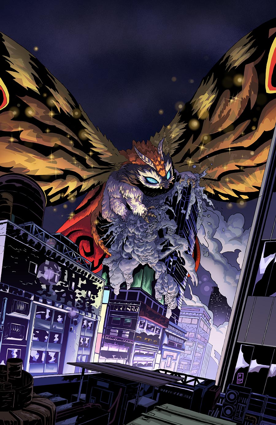Mothra Queen Of The Monsters #4 Cover C Incentive Roberto Rivera Virgin Cover