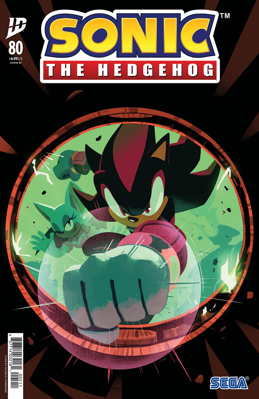 Sonic The Hedgehog Vol 3 #80 Cover C Incentive Nathalie Fourdraine Variant Cover
