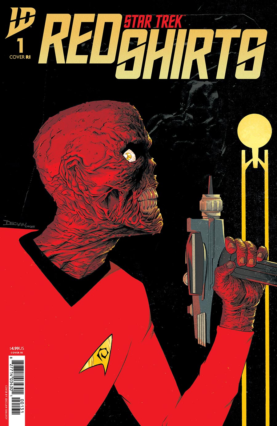 Star Trek Red Shirts #1 Cover C Incentive Declan Shalvey Variant Cover