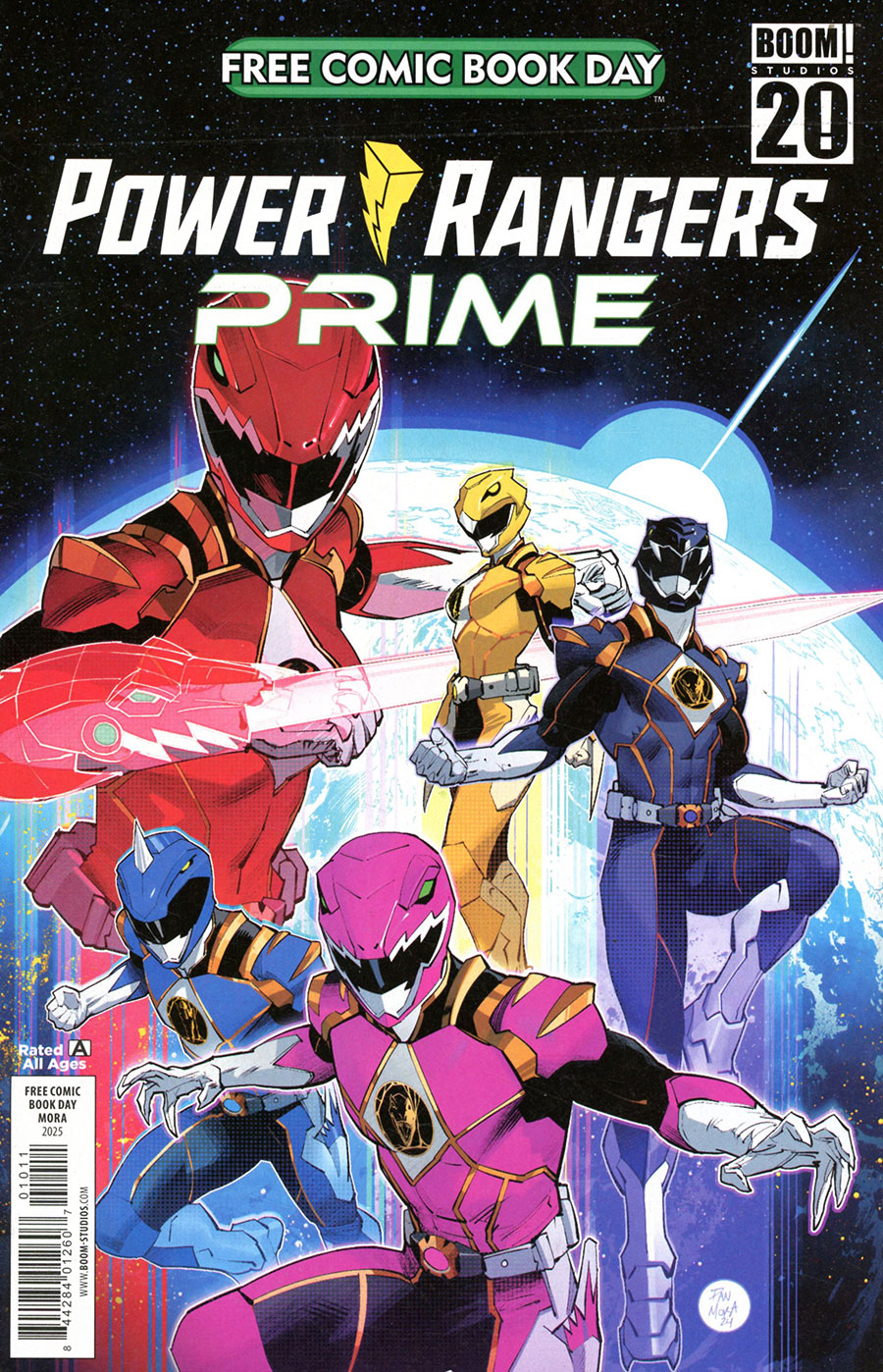 FCBD 2025 Power Rangers / VR Troopers Special - FREE - Limit 1 Per Customer