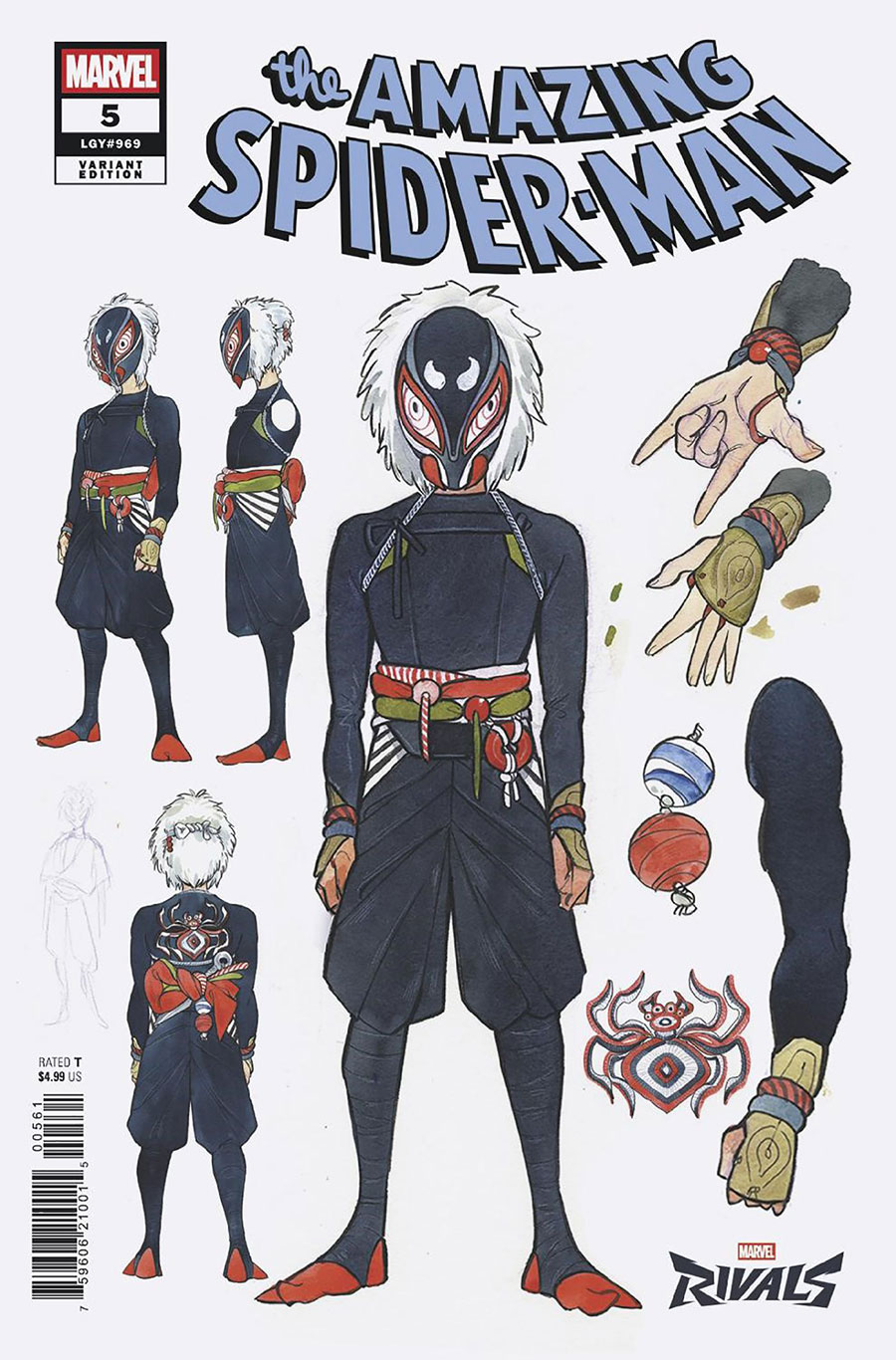 Amazing Spider-Man Vol 7 #5 Cover F Variant Peach Momoko Marvel Rivals Cover