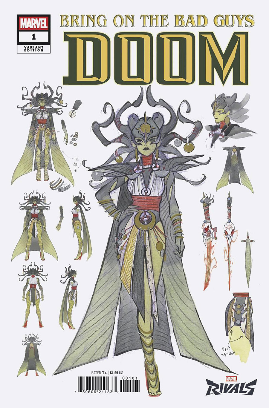 Bring On The Bad Guys Doom #1 (One Shot) Cover G Variant Peach Momoko Marvel Rivals Cover
