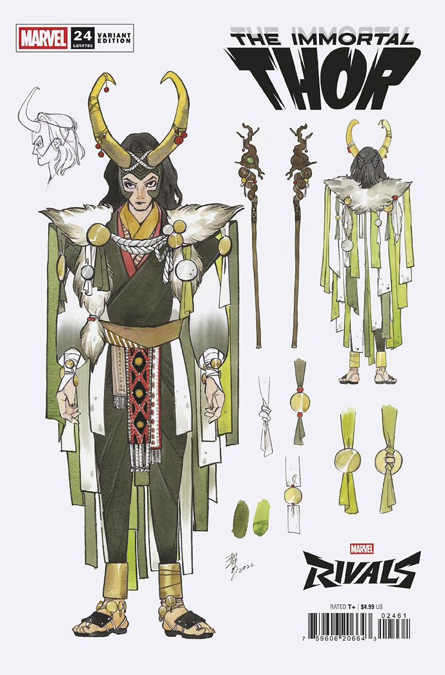 Immortal Thor #24 Cover F Variant Peach Momoko Marvel Rivals Cover