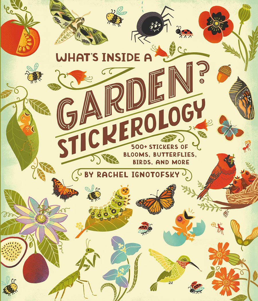 Whats Inside A Garden Stickerology TP