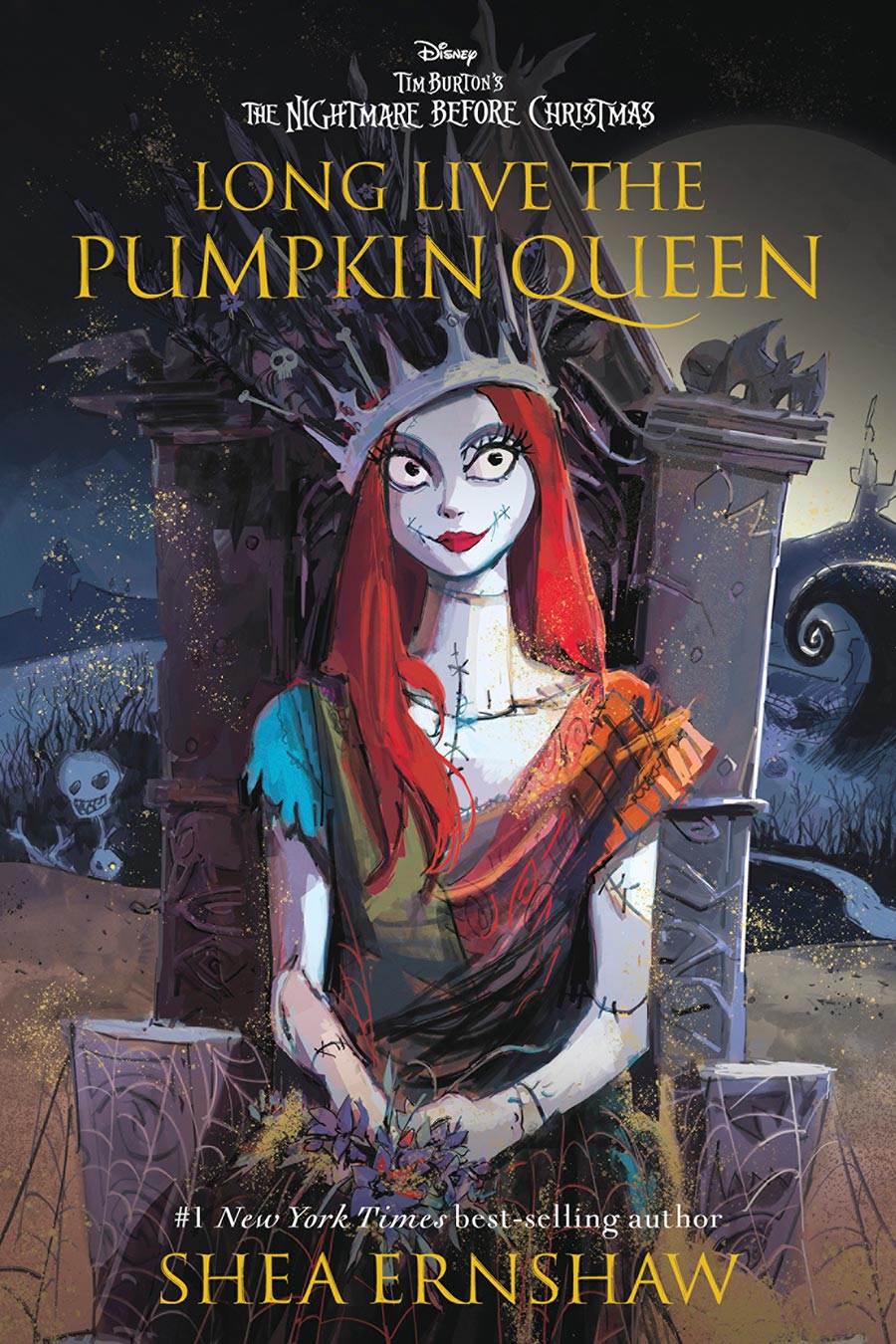 Disney Tim Burtons The Nightmare Before Christmas Long Live The Pumpkin Queen Novel TP