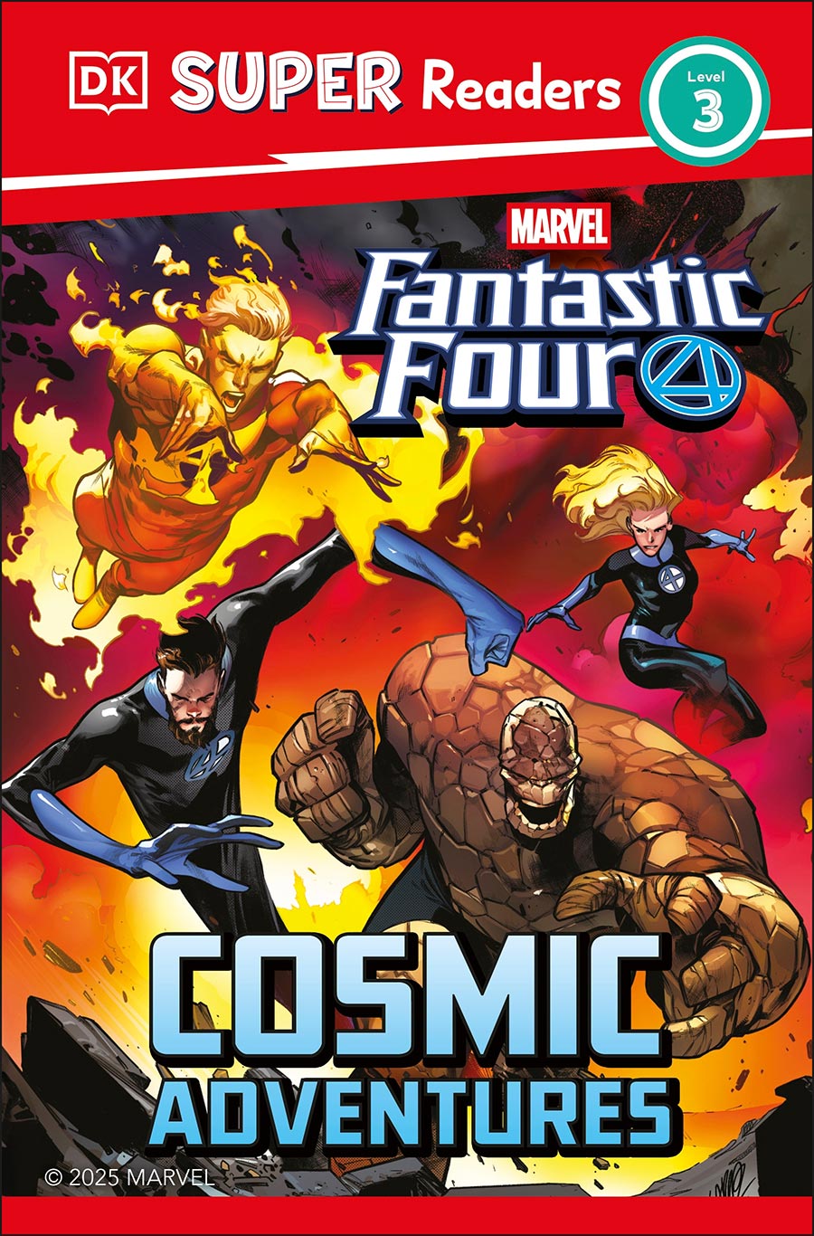 DK Super Readers Level 3 Marvel Fantastic Four Cosmic Adventures TP