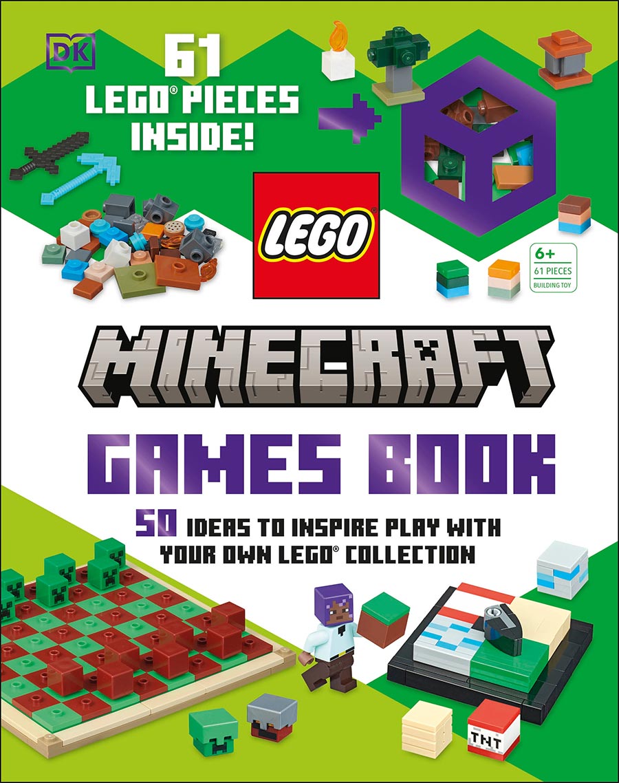 LEGO Minecraft Games Book 50 Fun Ideas To Inspire Play With Your LEGO Collection HC