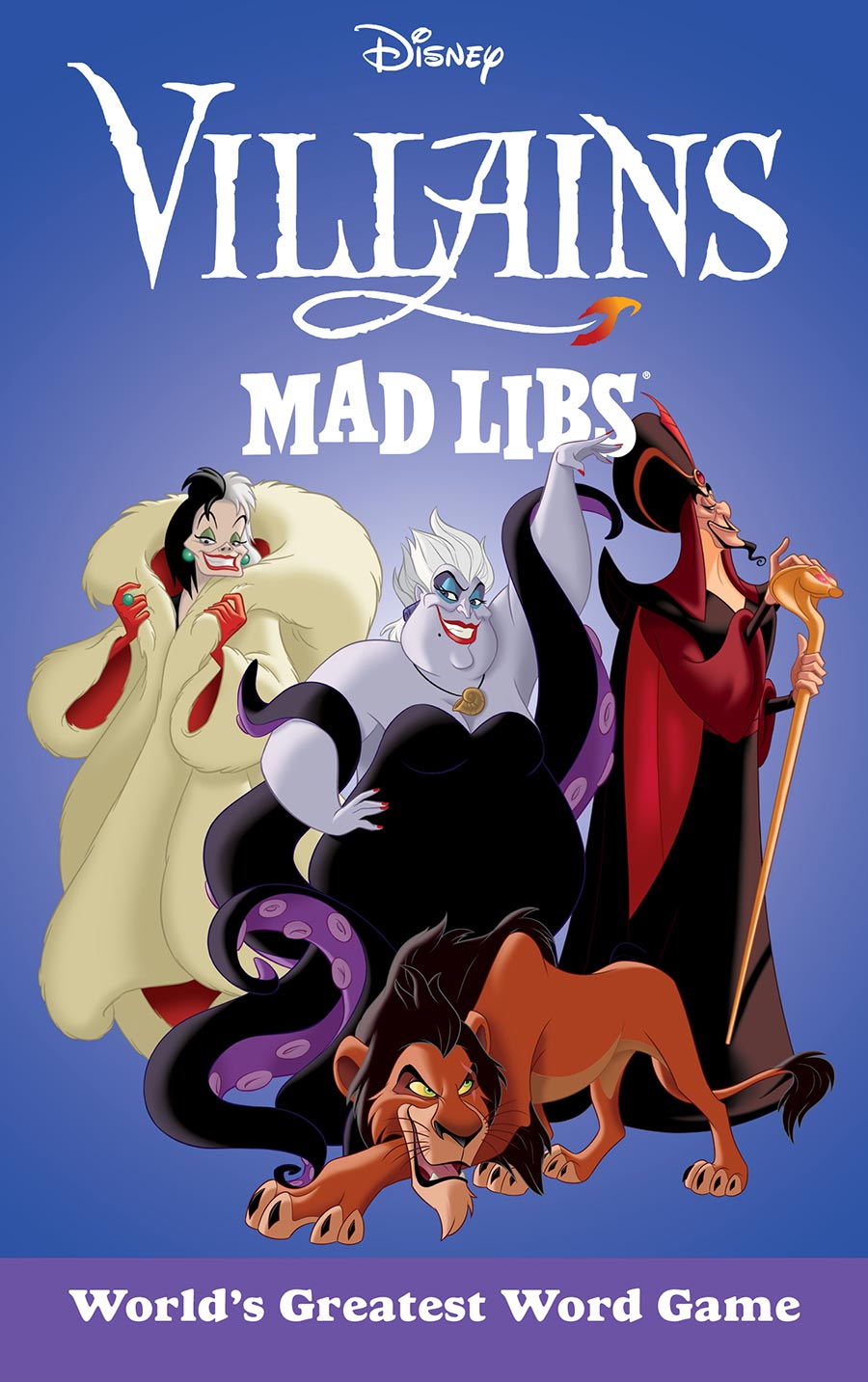 Disney Villains Mad Libs Worlds Greatest Word Game TP