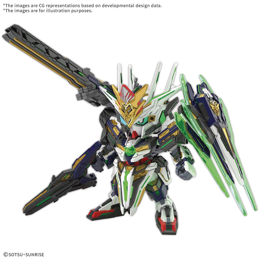 SD Gundam World Heroes Kit #38 SDW Heroes Captain Qan[T] GF