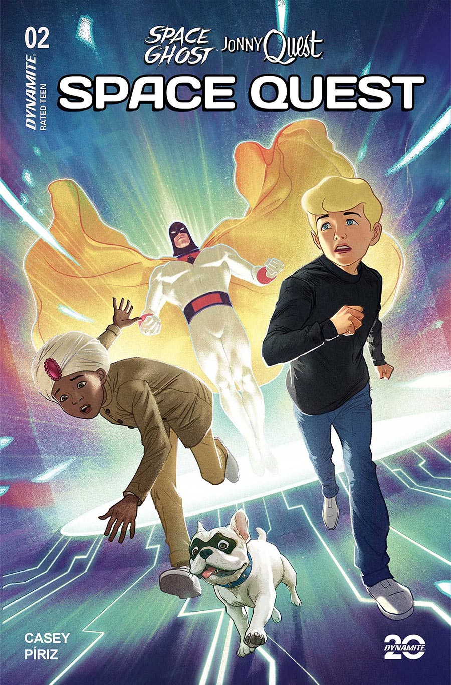 Space Ghost Jonny Quest SpaceQuest #2 Cover U Variant Joshua Middleton Foil Cover