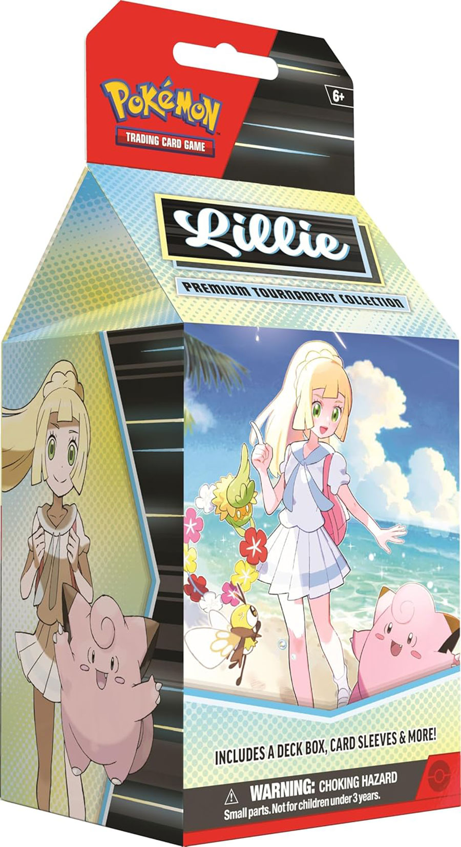 Pokemon Lillie Premium Tournament Collection Display