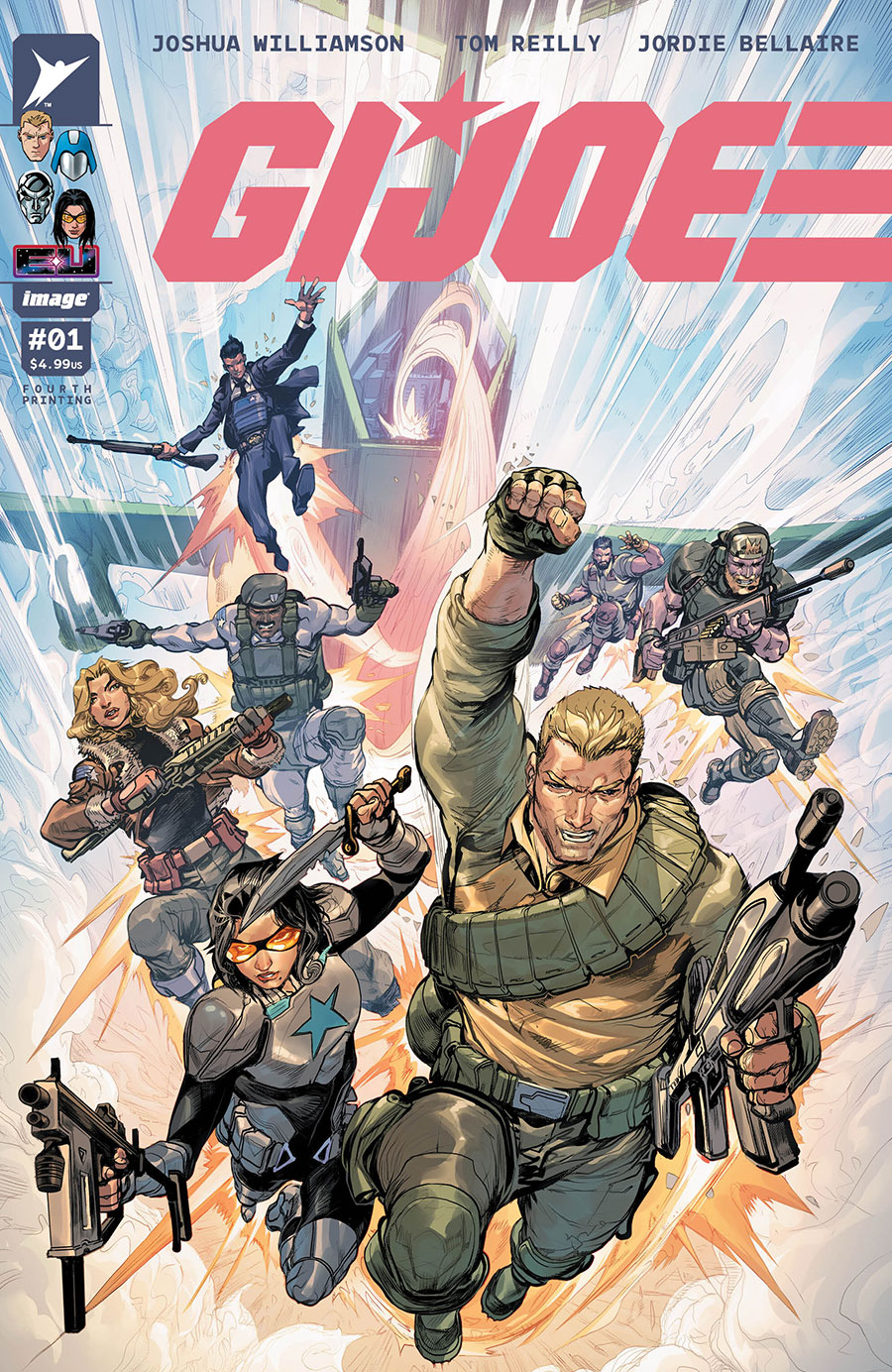 GI Joe Vol 10 #1 Cover Z-E 4th Ptg