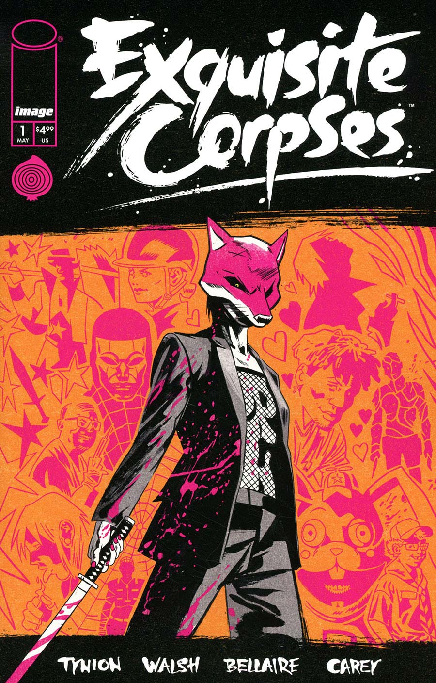 Exquisite Corpses #1 Cover I Incentive Michael Walsh Surprise Foil Variant Cover
