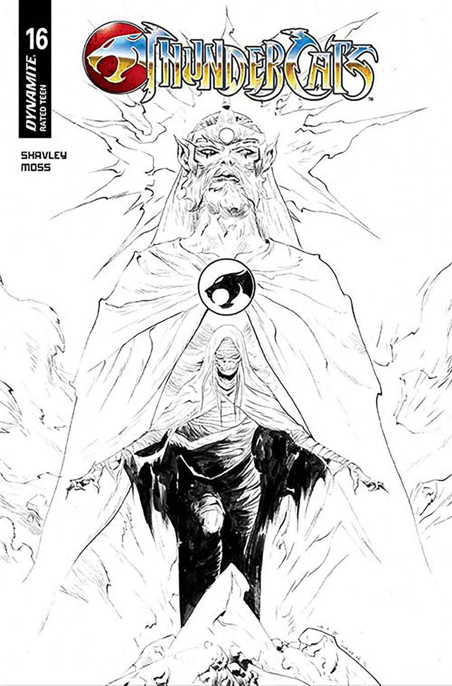 Thundercats Vol 3 #16 Cover W Variant Jae Lee Line Art Cover