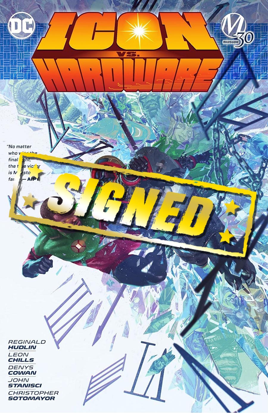 Icon vs Hardware HC Signed By Denys Cowan