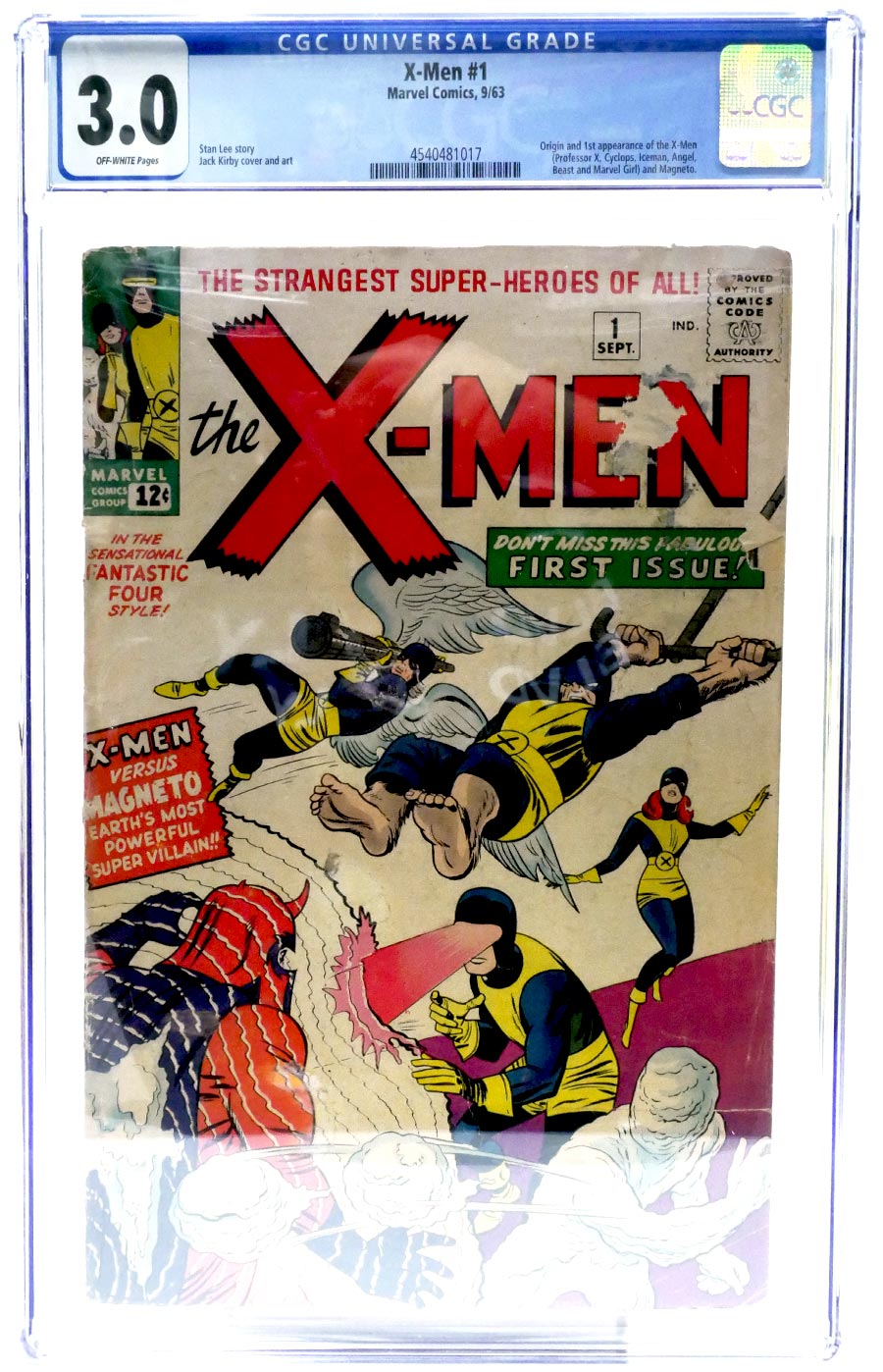X-Men Vol 1 #1 Cover G CGC 3.0